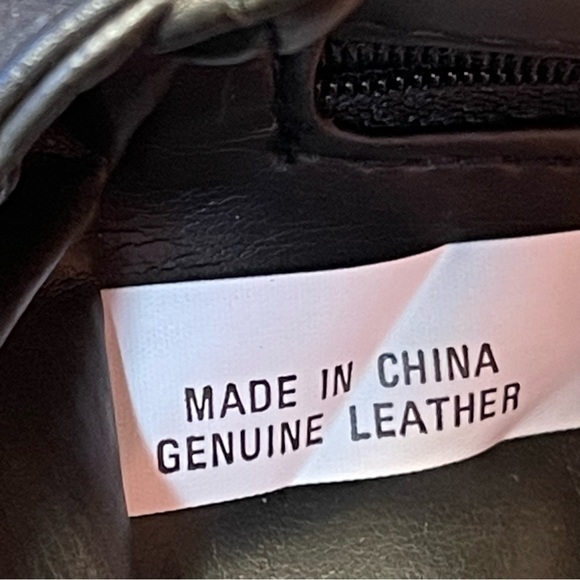 Saks Fifth Avenue Genuine Black Leather Backpac main image 5